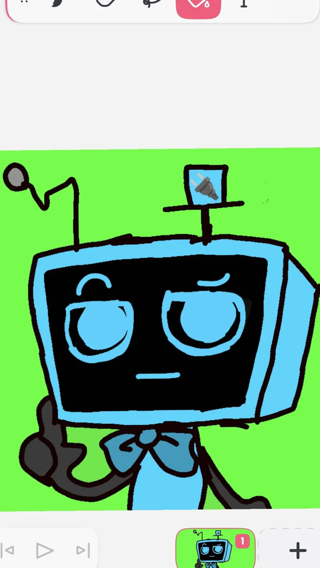 ai character: Tee version 1 background