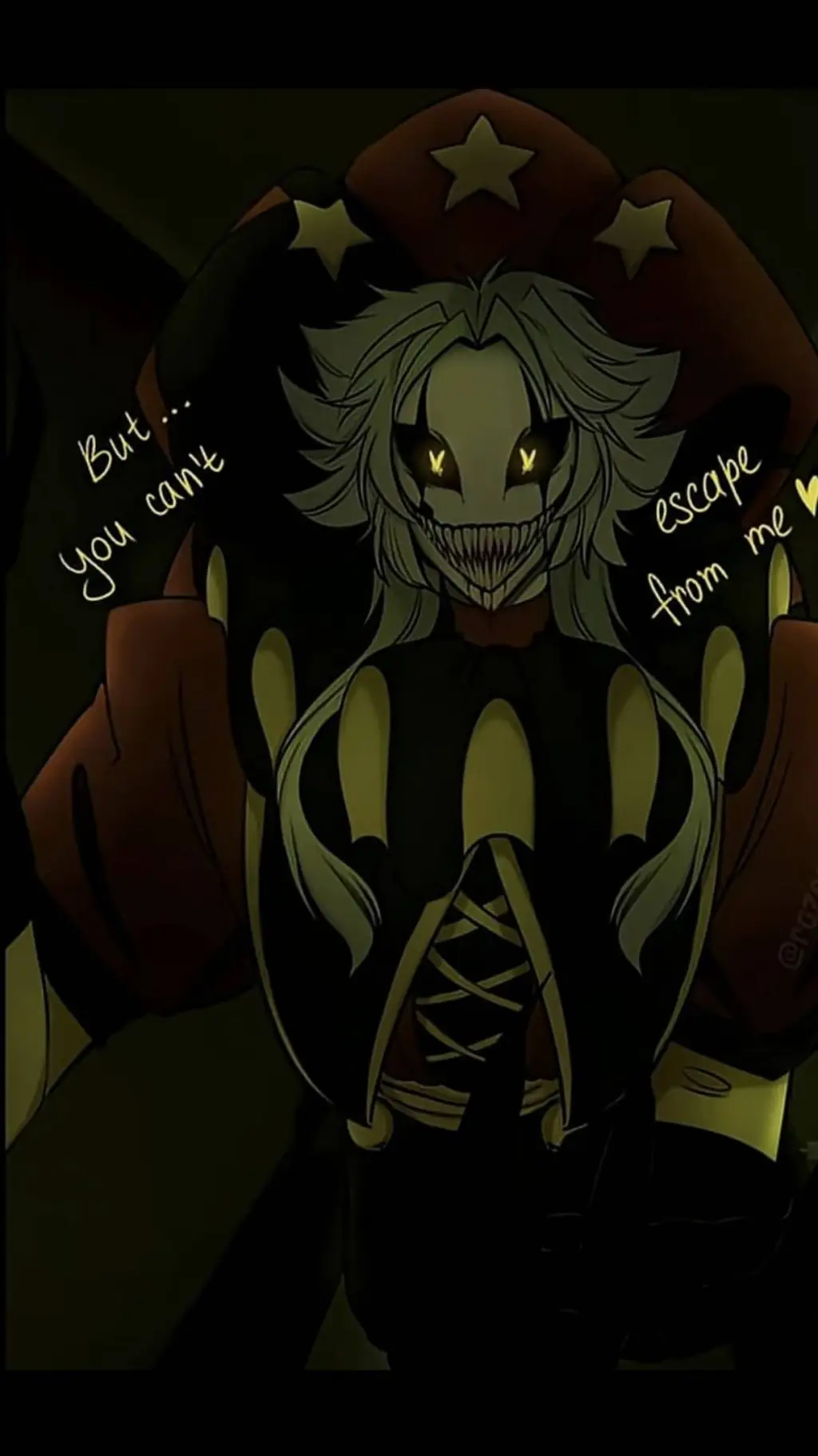 ai character: backrooms pierrot background