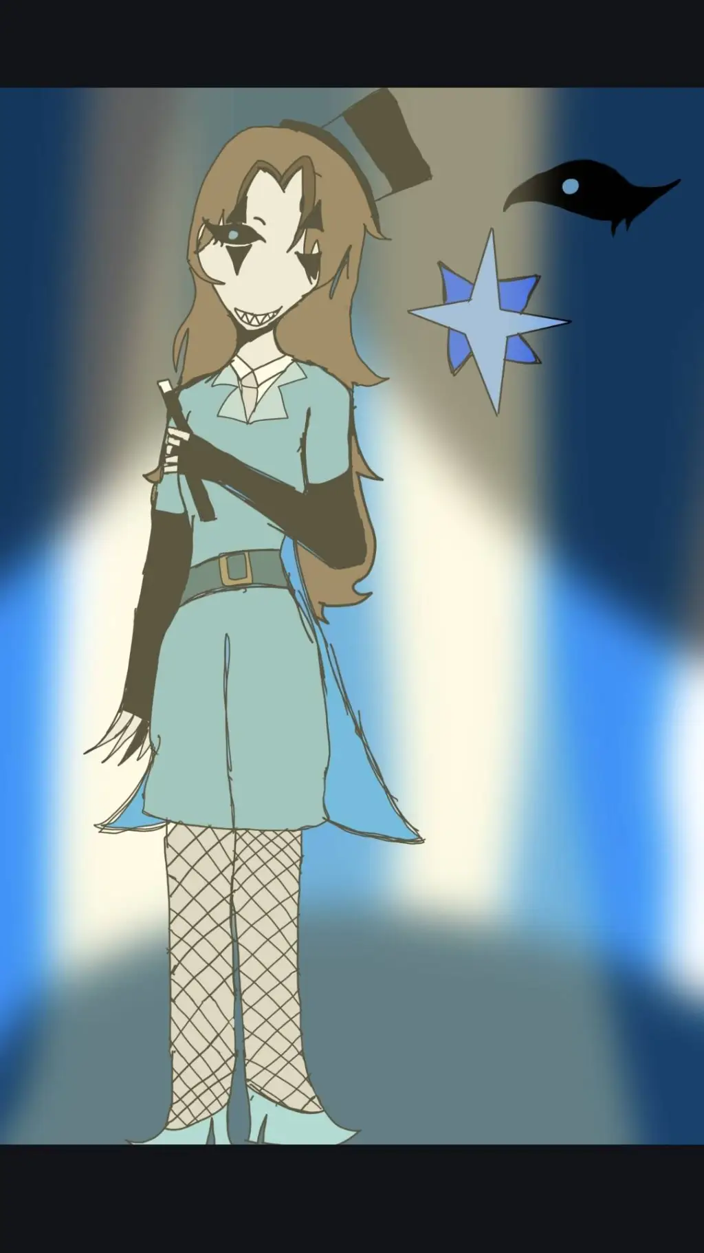 ai character: Magician my tfc oc background
