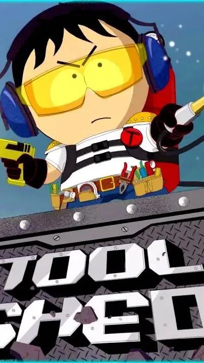 ai character: toolshed  background