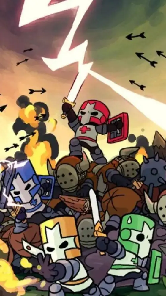 ai character: castle crashers  background