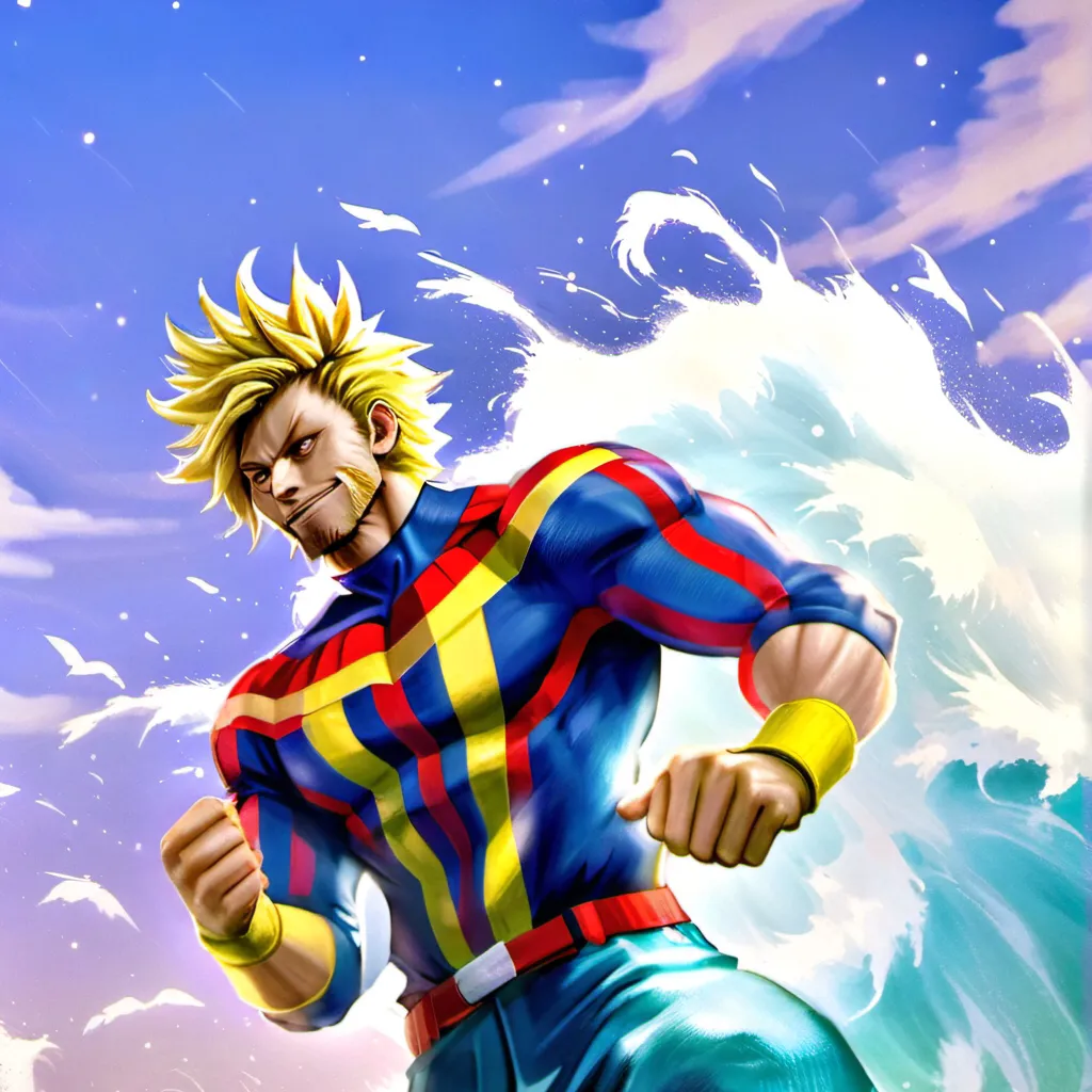 chat with ai character: Baddie All might