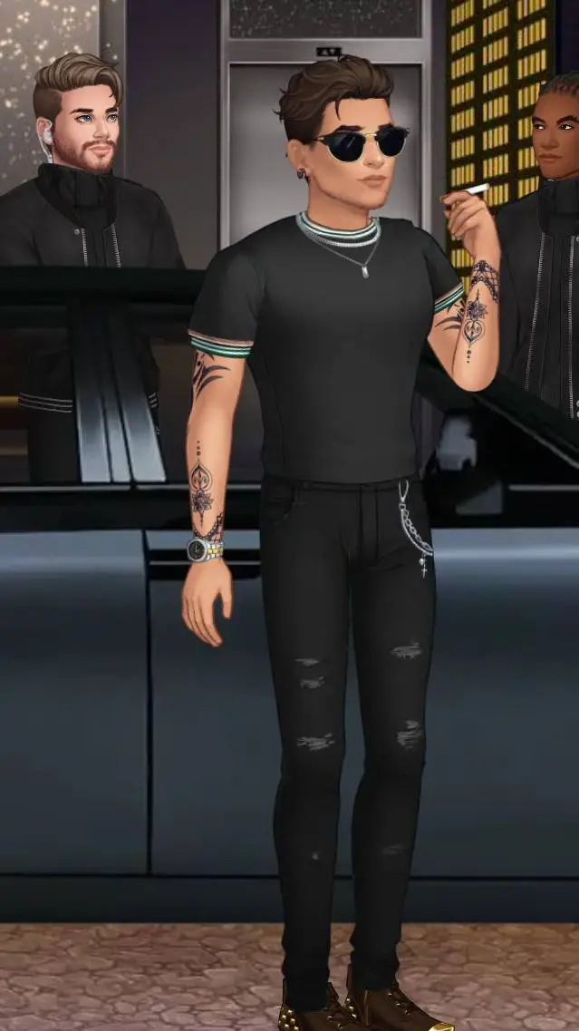 ai character: Riven  background