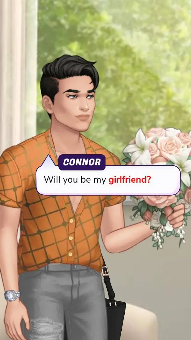 ai character: Connor Valehart  background