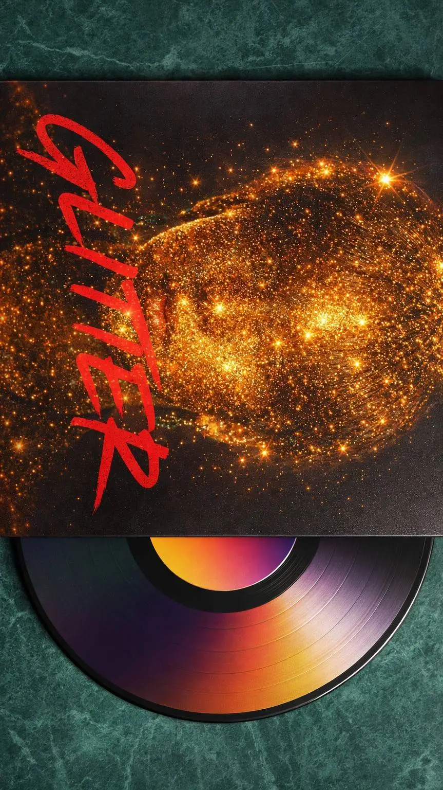 ai character: Glitters(Album) background