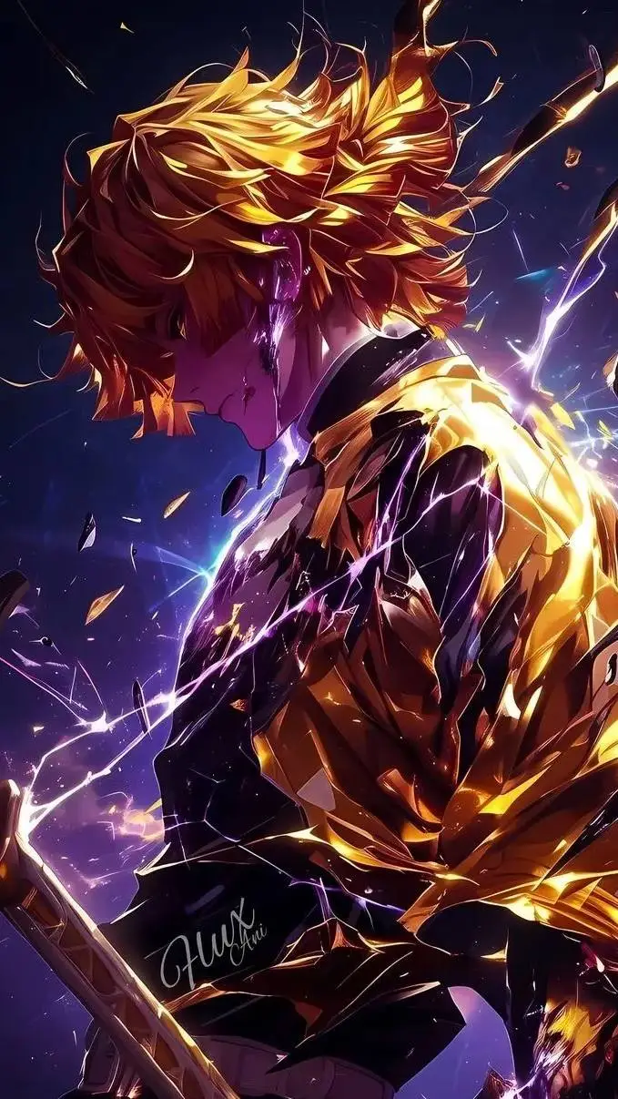 ai character: Zenitsu background