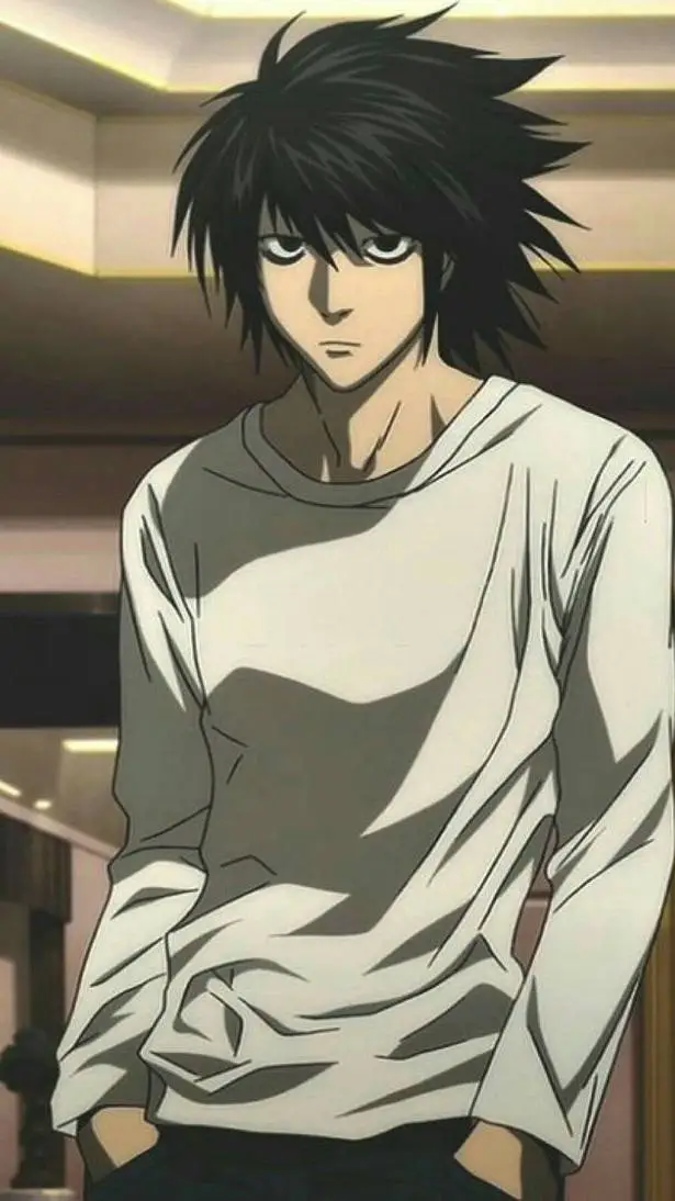 ai character: L (Death Note) background