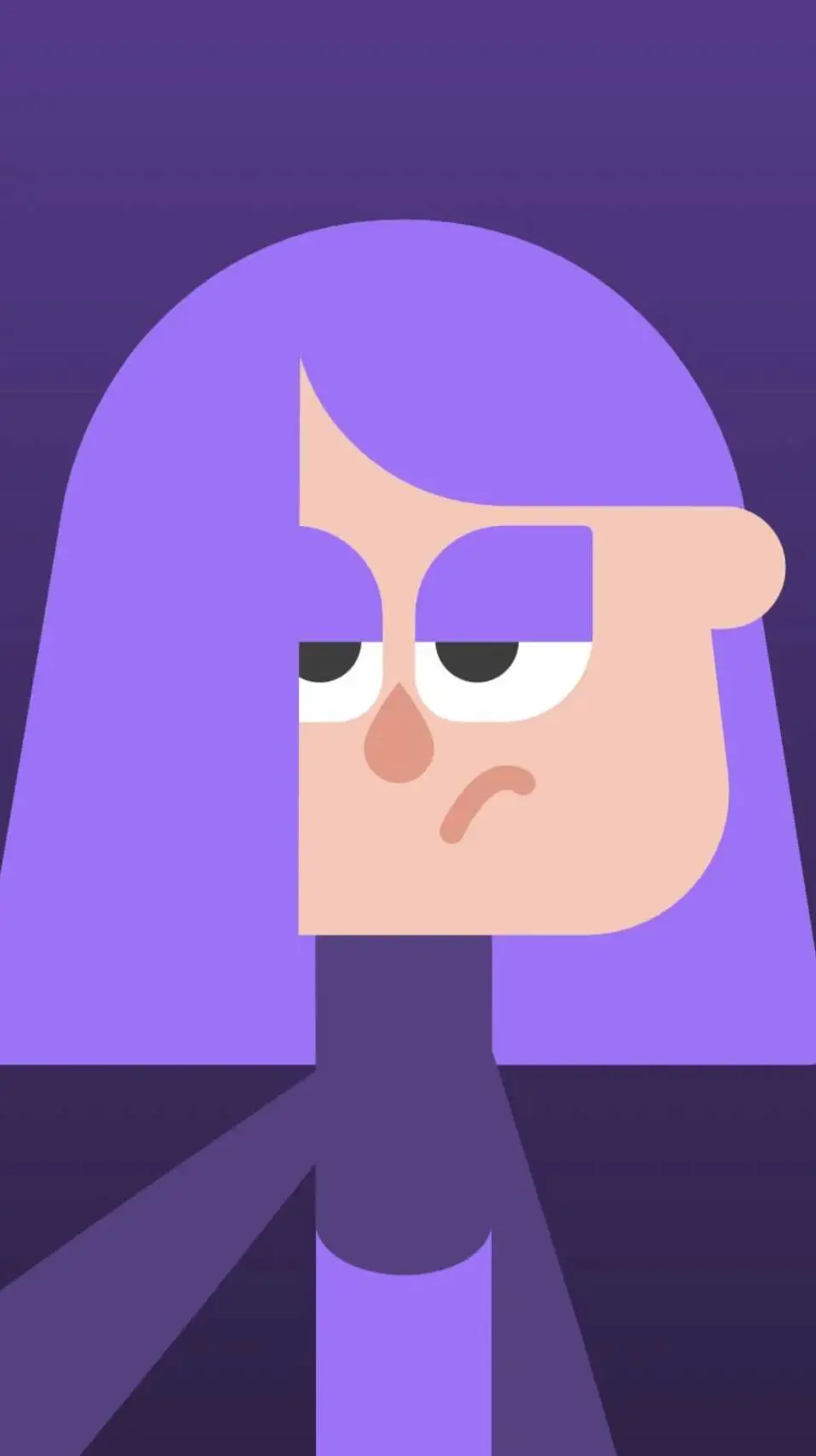 ai character: Lily (Duolingo) background