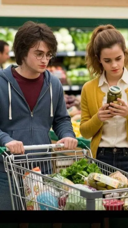 ai character: HP 🩷 background