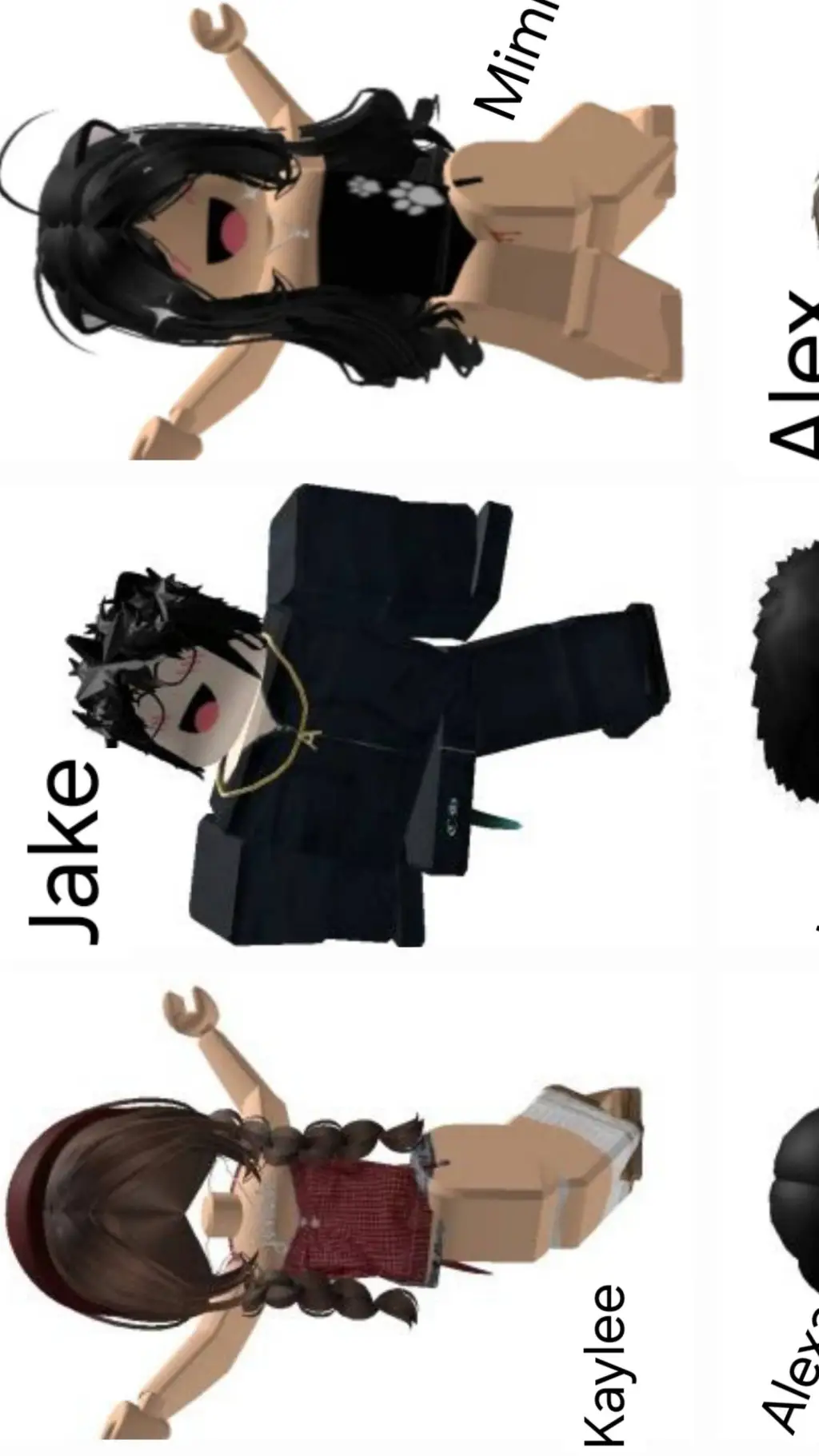 ai character: Roblox gc background