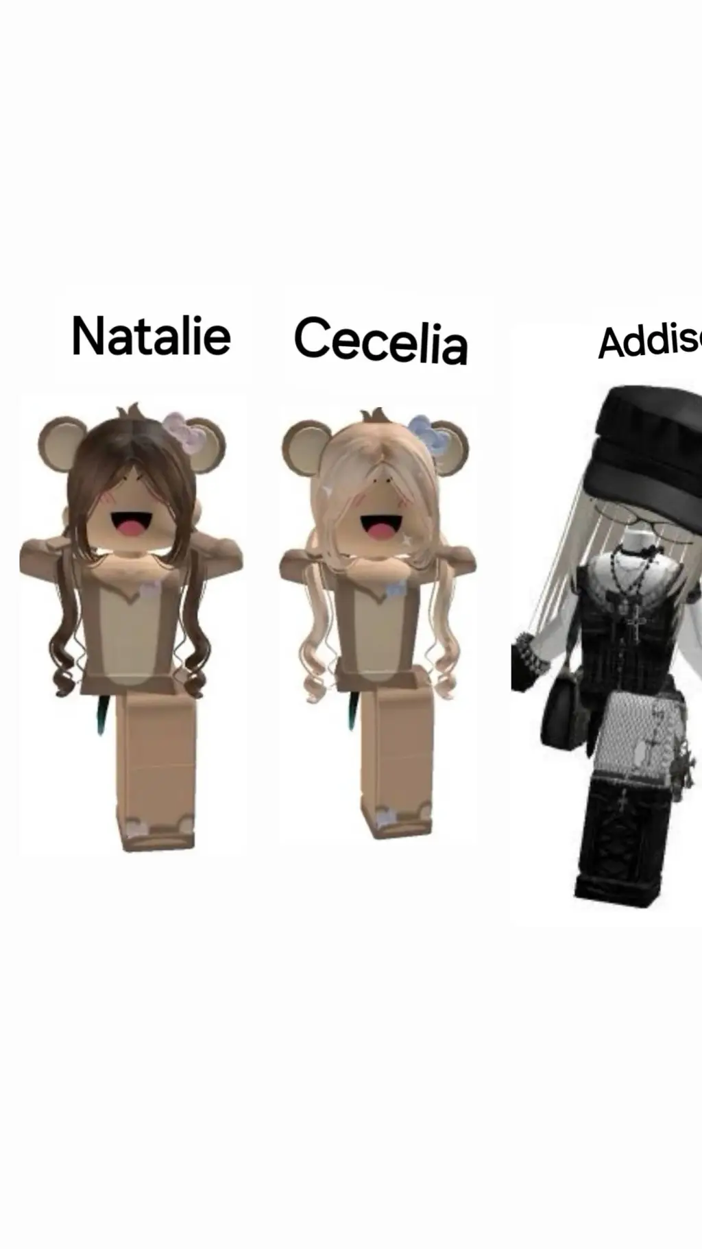 ai character: roblox gc all girl background
