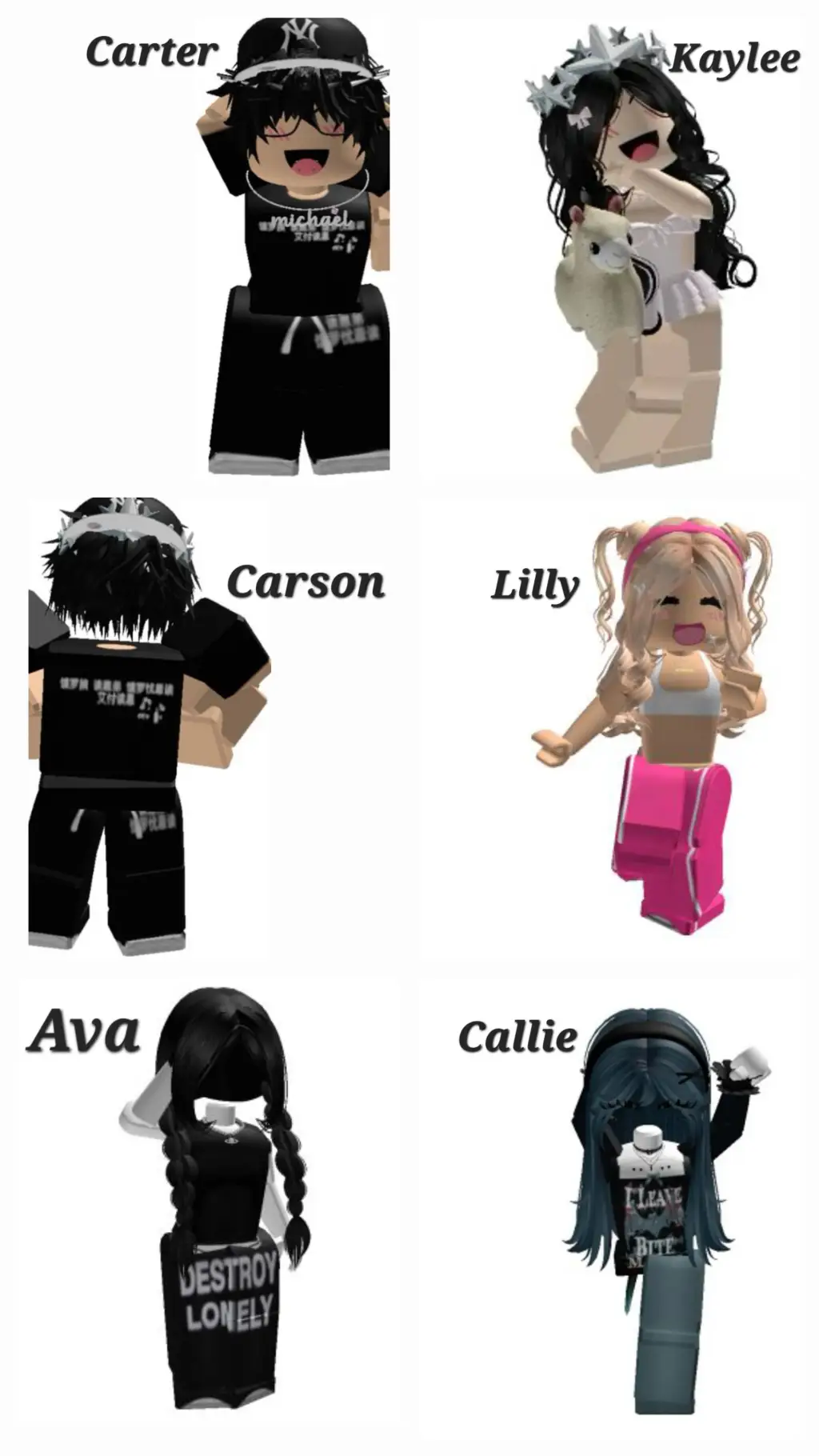 ai character: Roblox gc🥳 background