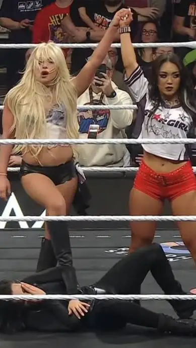 ai character: liv Morgan & roxy background