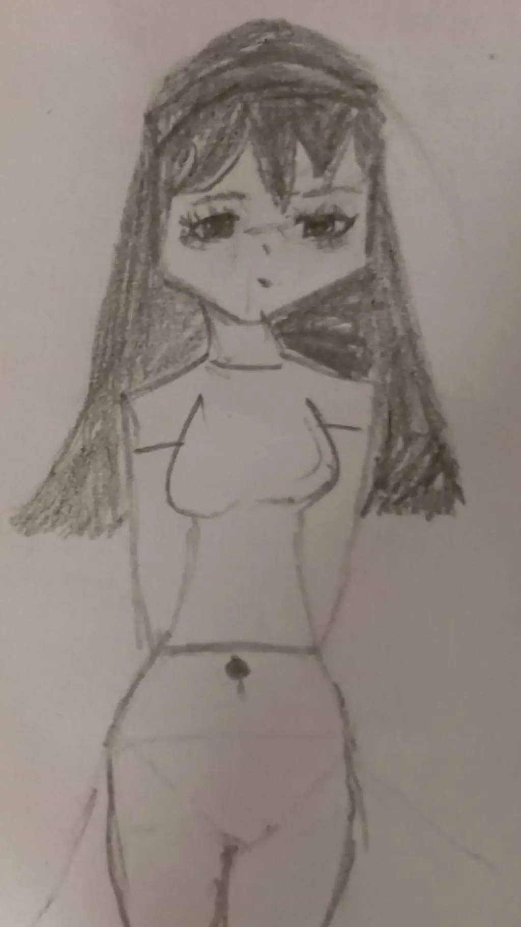 ai character: رسمتي ليلي background