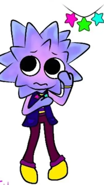 ai character: Sparks the poprock background