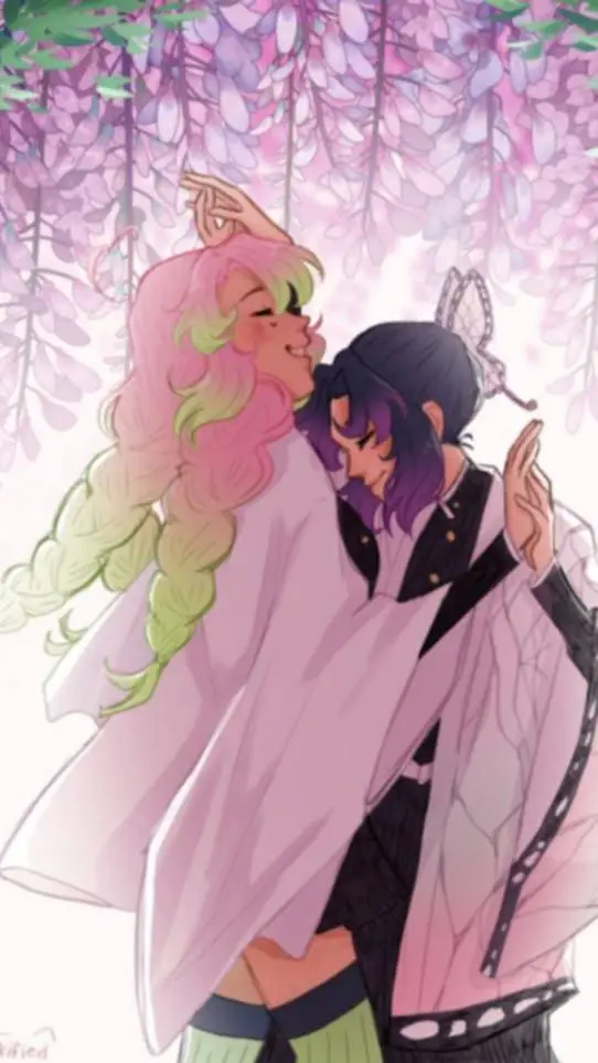 ai character: 💕×{ShinoMitsu}×🦋 background