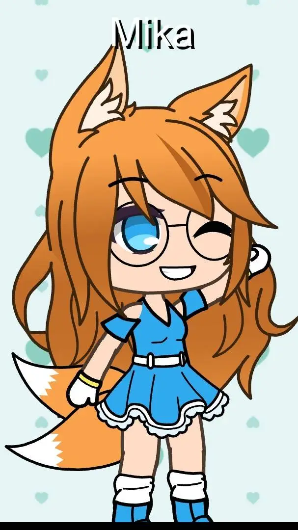ai character: Mika the fox background