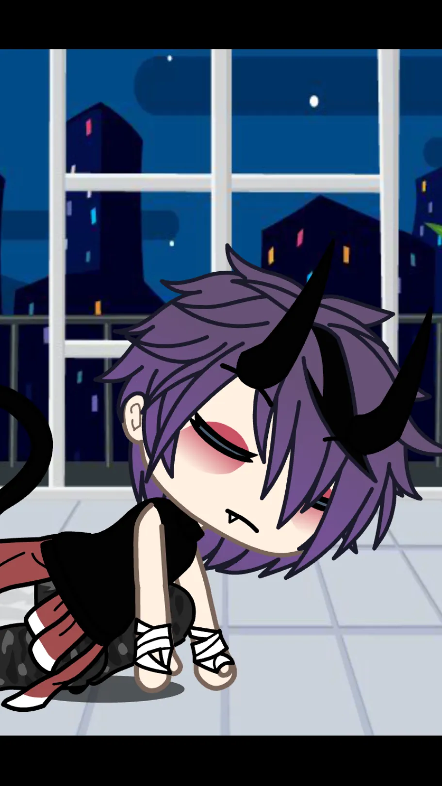 ai character: Uwu cat background