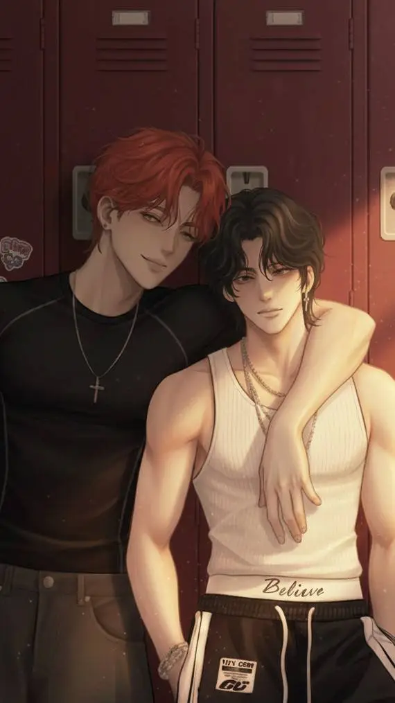 ai character: (William e Miguel) background