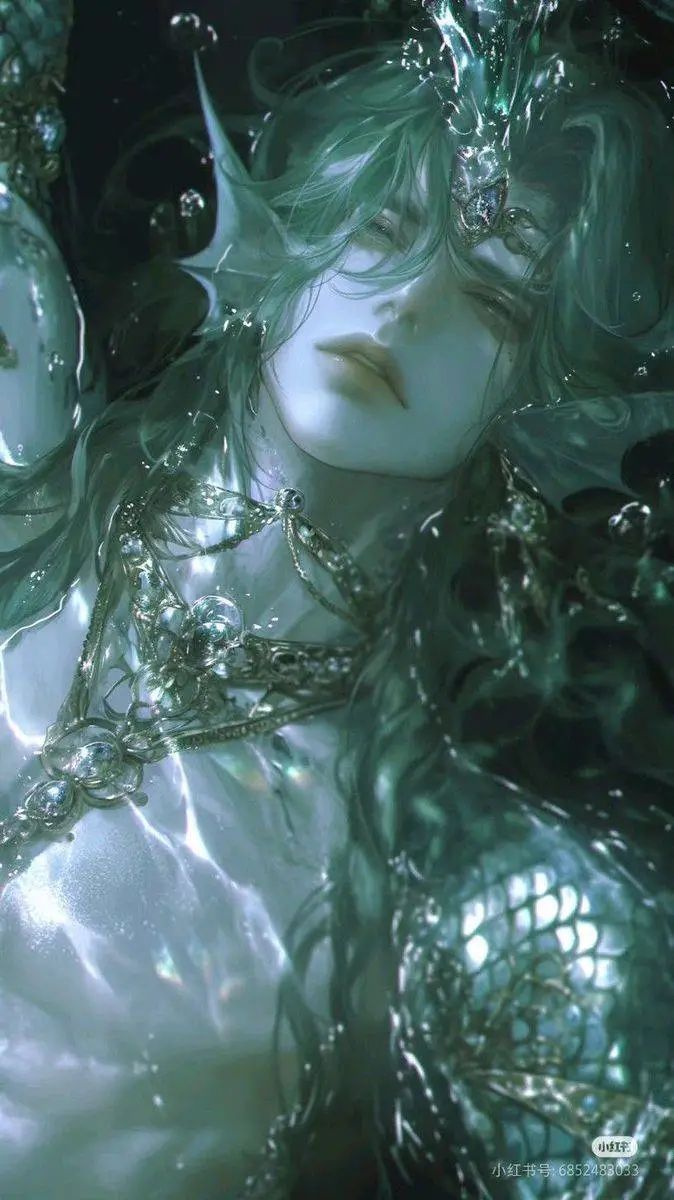 ai character: (Kai)🌊 background