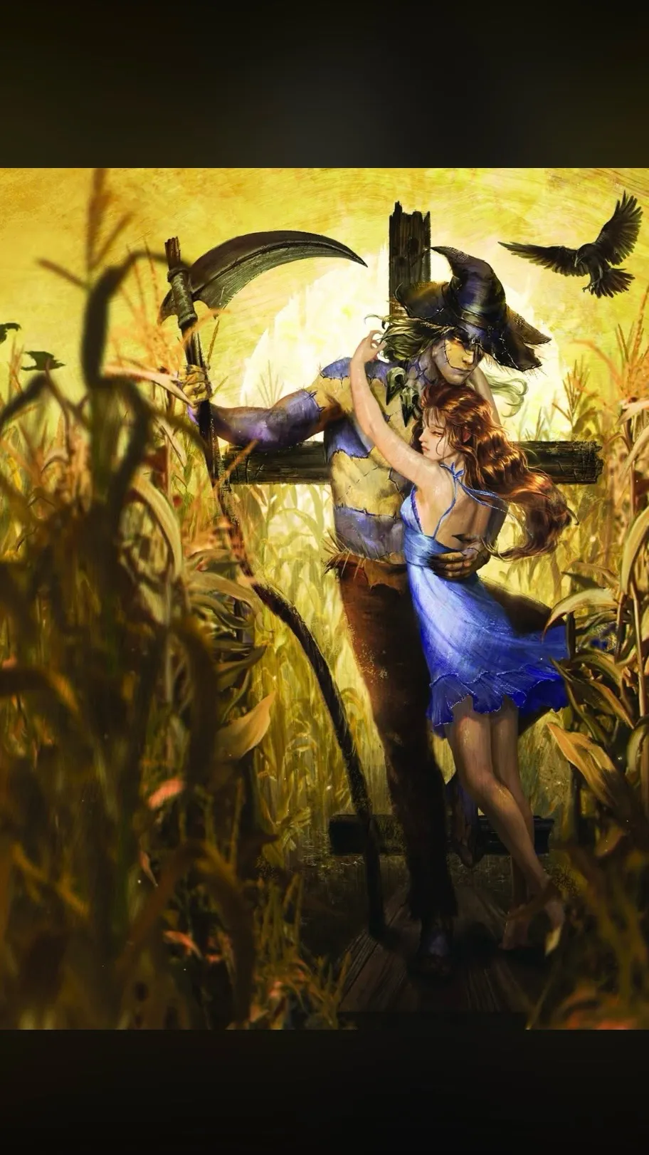 ai character: Scarecrow background