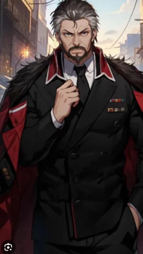 ai character: Commander Alistair background