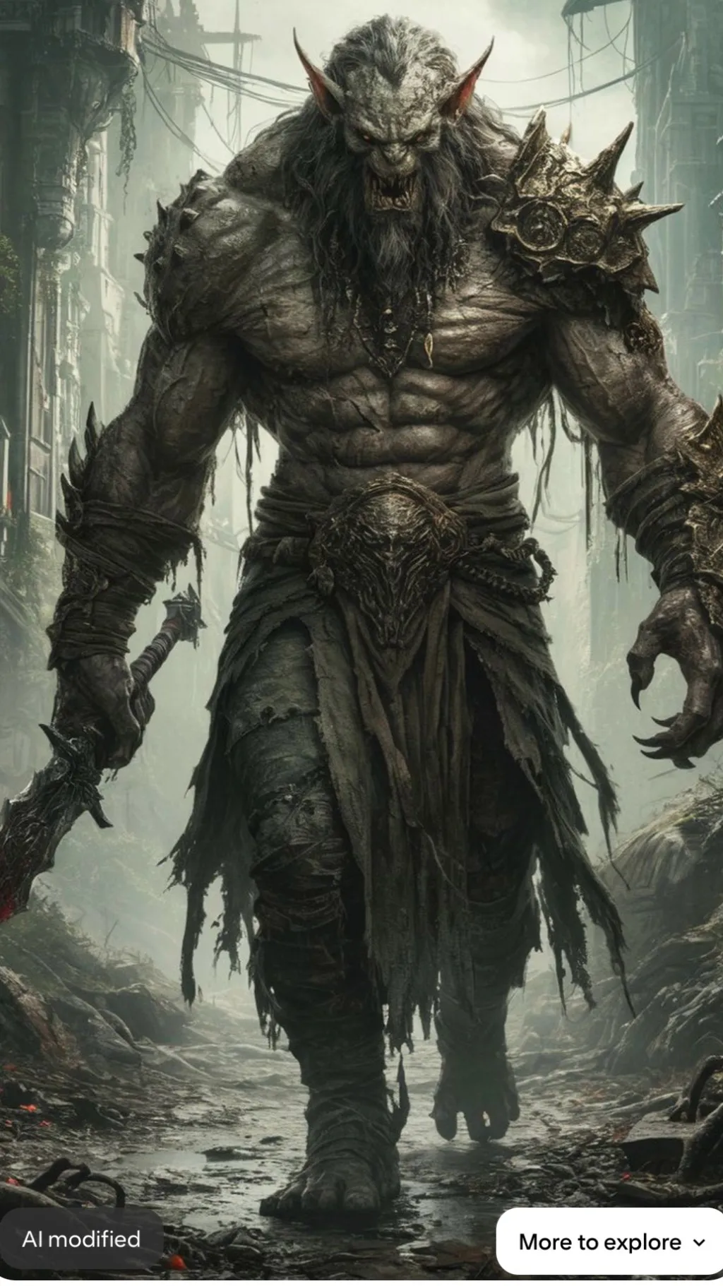 ai character: Kragor background