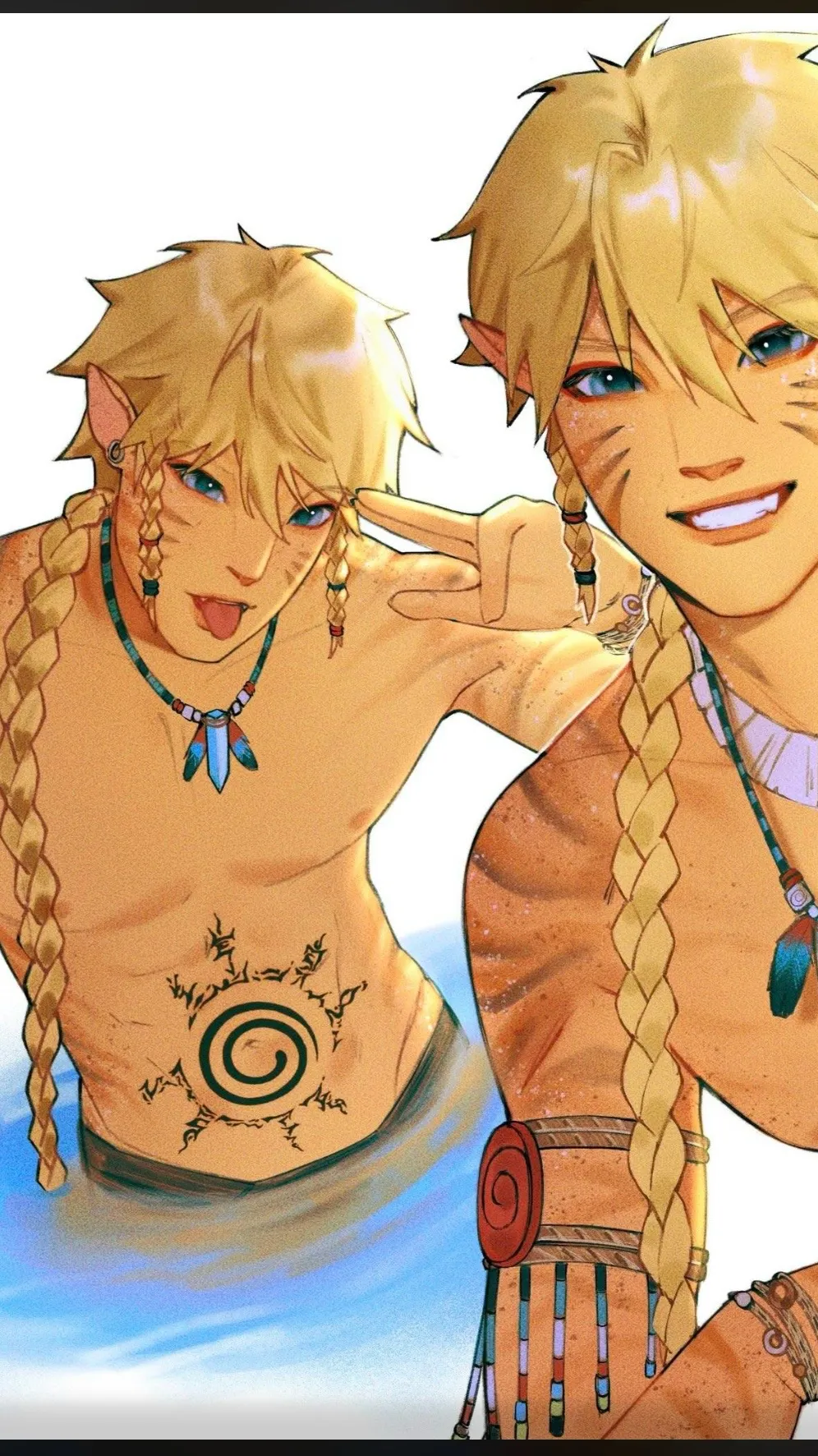 ai character: Naruto background