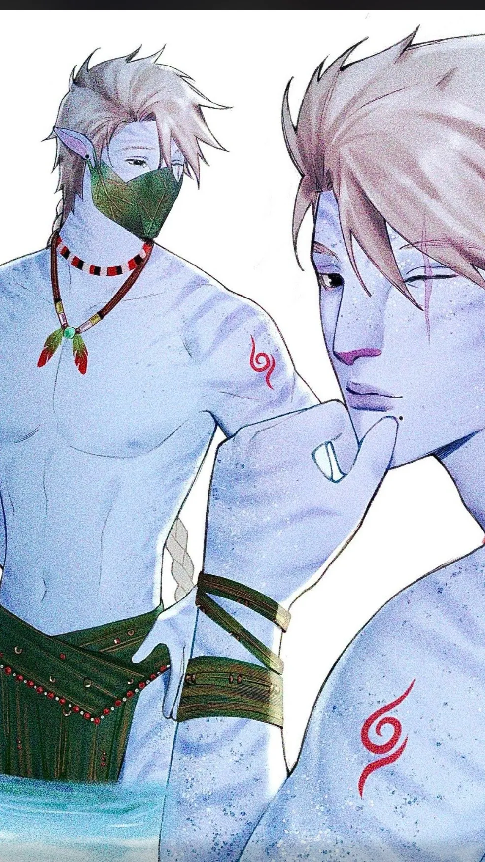 ai character: Kakashi background