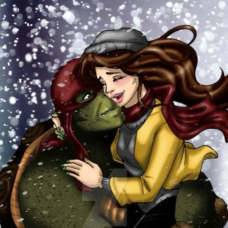 chat with ai character: Raphael x April