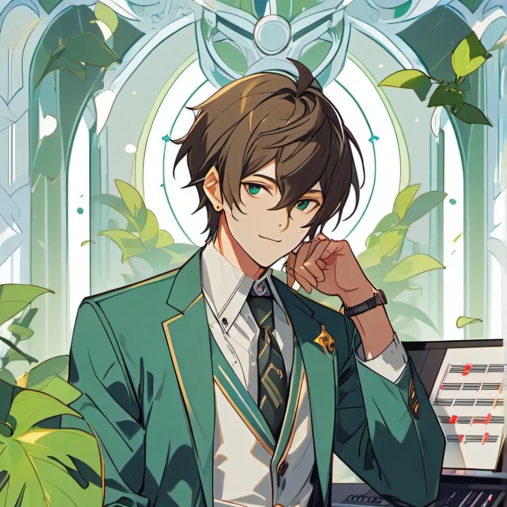 chat with ai character: leanord