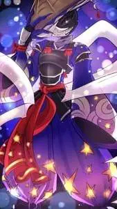 ai character: ☆•₩moondrop₩•☆ background