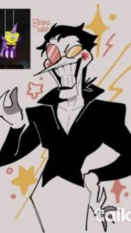 ai character: Spamton loves you  background