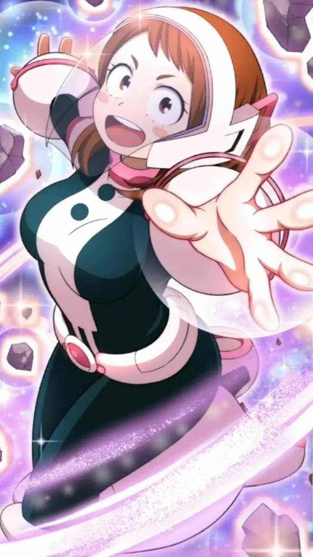 ai character: Ochako Uraraka  background