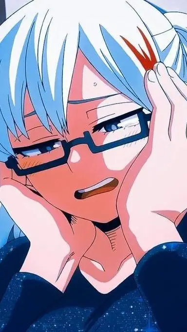 ai character: Fuyumi triste  background