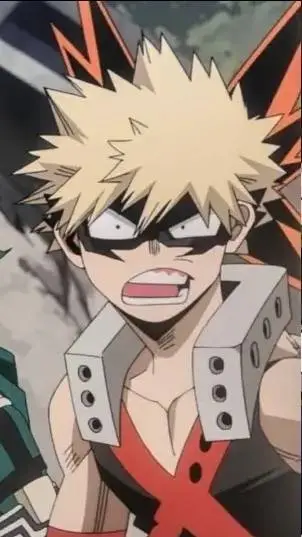 ai character: katsuki bakugo background