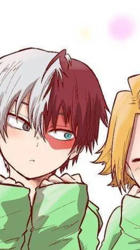ai character: shoto todoroki  background