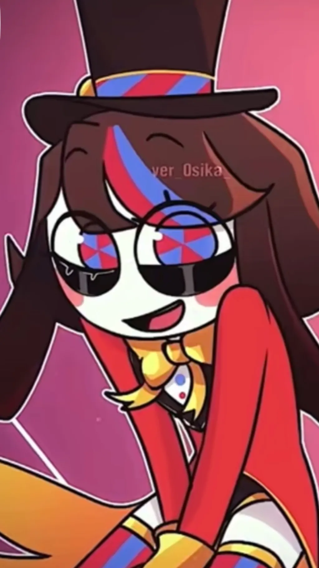 ai character: Ringmaster Pomni u background