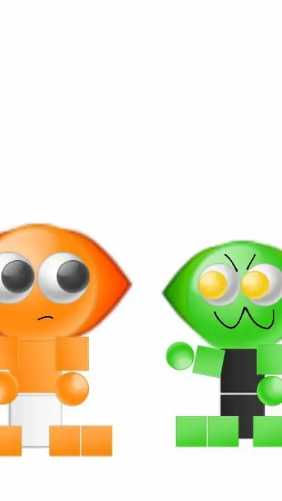 ai character: зеленыш background