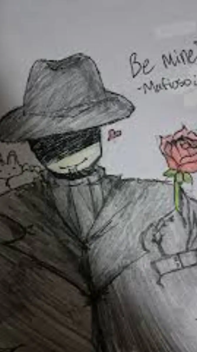 ai character: freaky mafioso  background