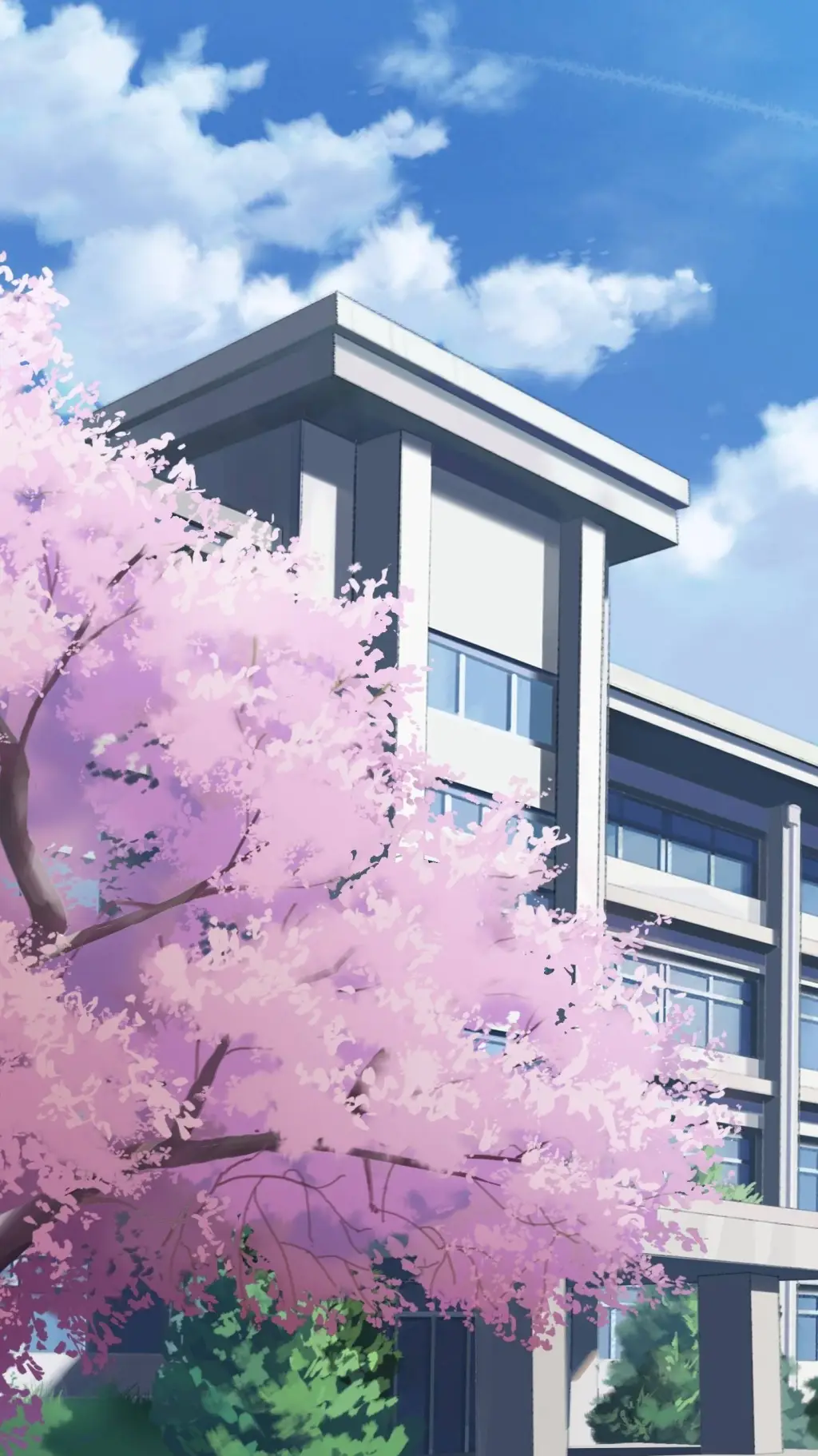ai character: girl hybrid School background