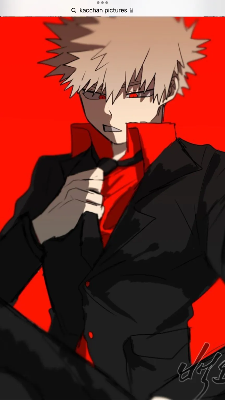 ai character: Kacchan  background