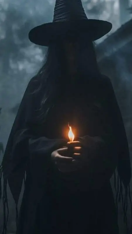 ai character: the witch  background