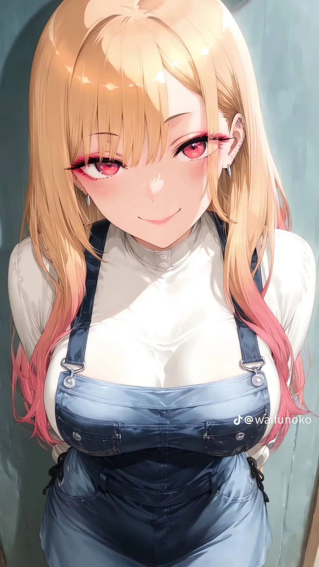 ai character: Marin Kitagawa background