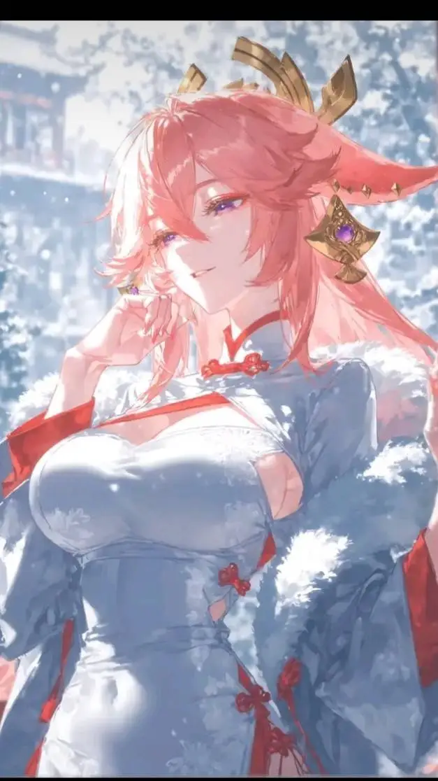 ai character: Yae Miko background