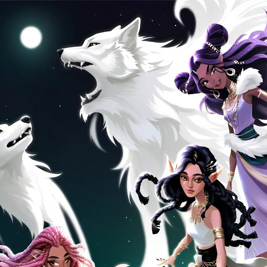 chat with ai character: The wolf triplets
