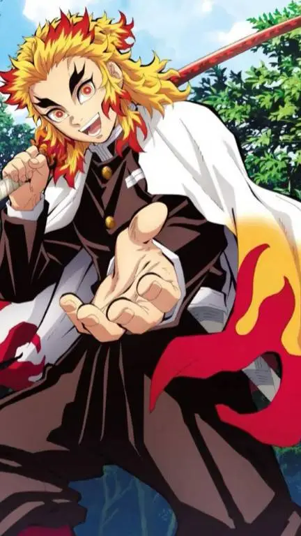 ai character: Rengoku kyoujuro  background