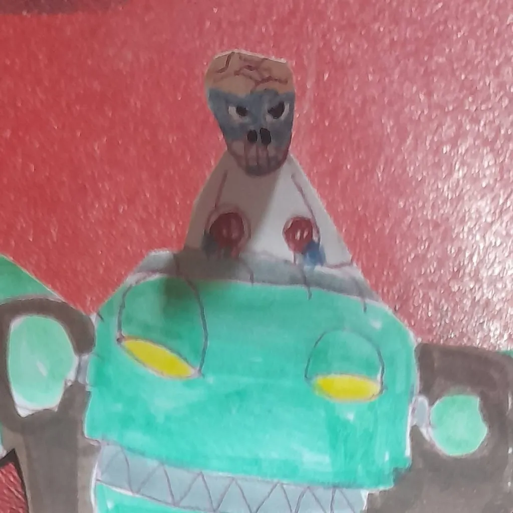 chat with ai character: ZOMBOT 