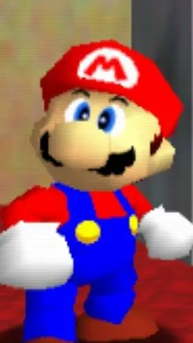 ai character: Mario background