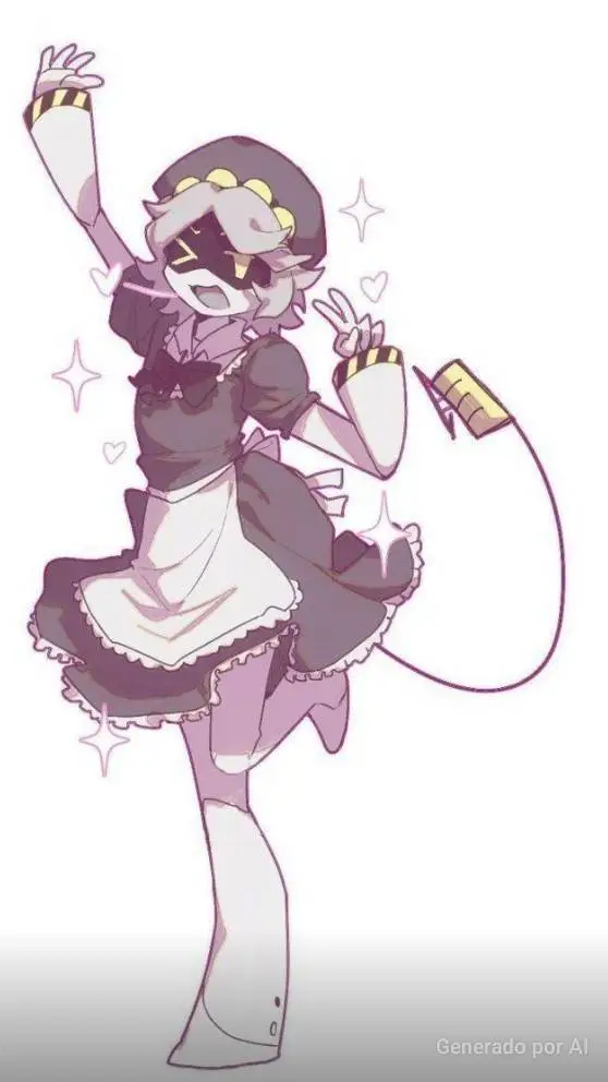 ai character: Maid N background